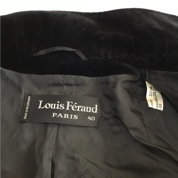 Vintage Louis Feraud 80s velvet beaded size 40 - Picture 7 of 10